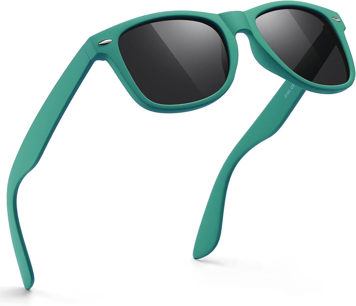 Sunglasses Men Polarized Sunglasses for Mens and Womens,Black Retro Sun Glasses Driving Fishing UV Protection