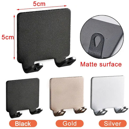 1/2PCS Punch Free Shaving Razor Holder Men Shaving Shaver Storage Hook Wall Shelf Bathroom Razor Rack Wall Kitchen Accessories
