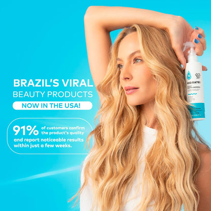 Brazilian leave in conditioner |Detangler Spray | Anti-Frizz