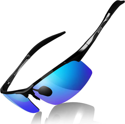 Mens Sports Polarized Sunglasses UV Protection Sunglasses for Men 8177s