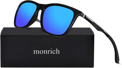Polarized Sunglasses for Men Aluminum Mens Sunglasses Driving Rectangular Sun Glasses for Men/Women