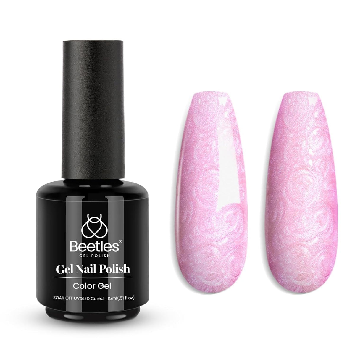 Beetles Gel Nail Polish, 1Pcs 15ml Electric Punk Bright Blue Color Gel Polish Soak Off Uv LED Gel Nail Art DIY Gel Nail Manicure for Girls Women Gifts Spring