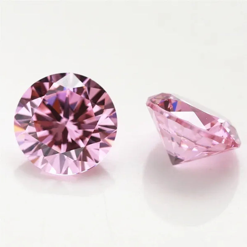 10.5 Cts Natural Mined Gemstone Pink Sapphire 12mm Round Cut Gem Sri-Lanka VVS