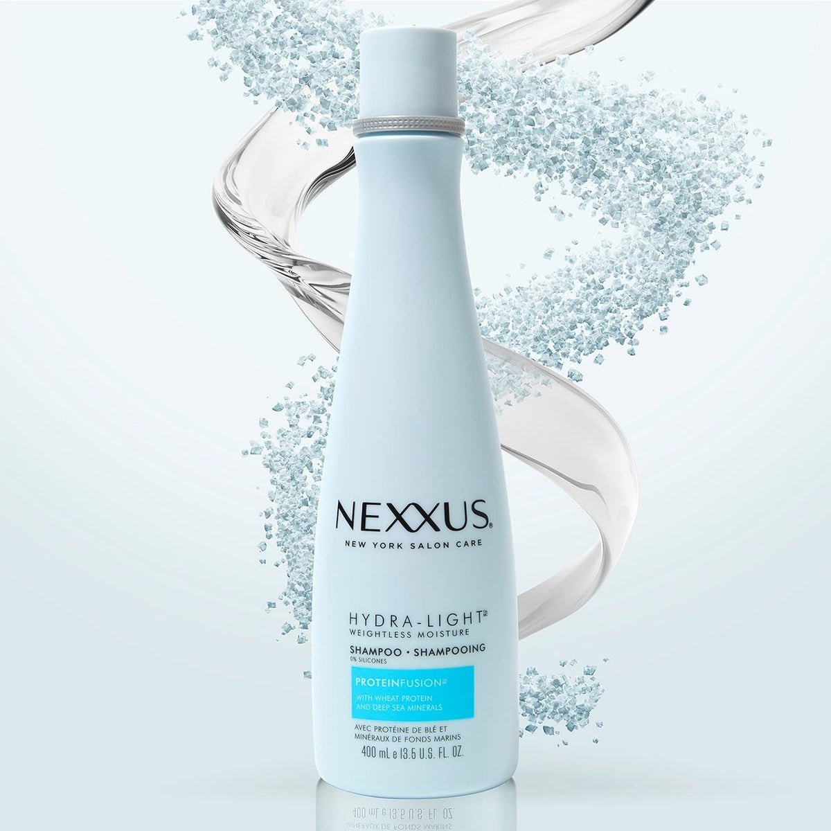Hydra-Light Weightless Moisture Shampoo Replenishing Shampoo for Oily Hair Silicone Free 13.5 Oz