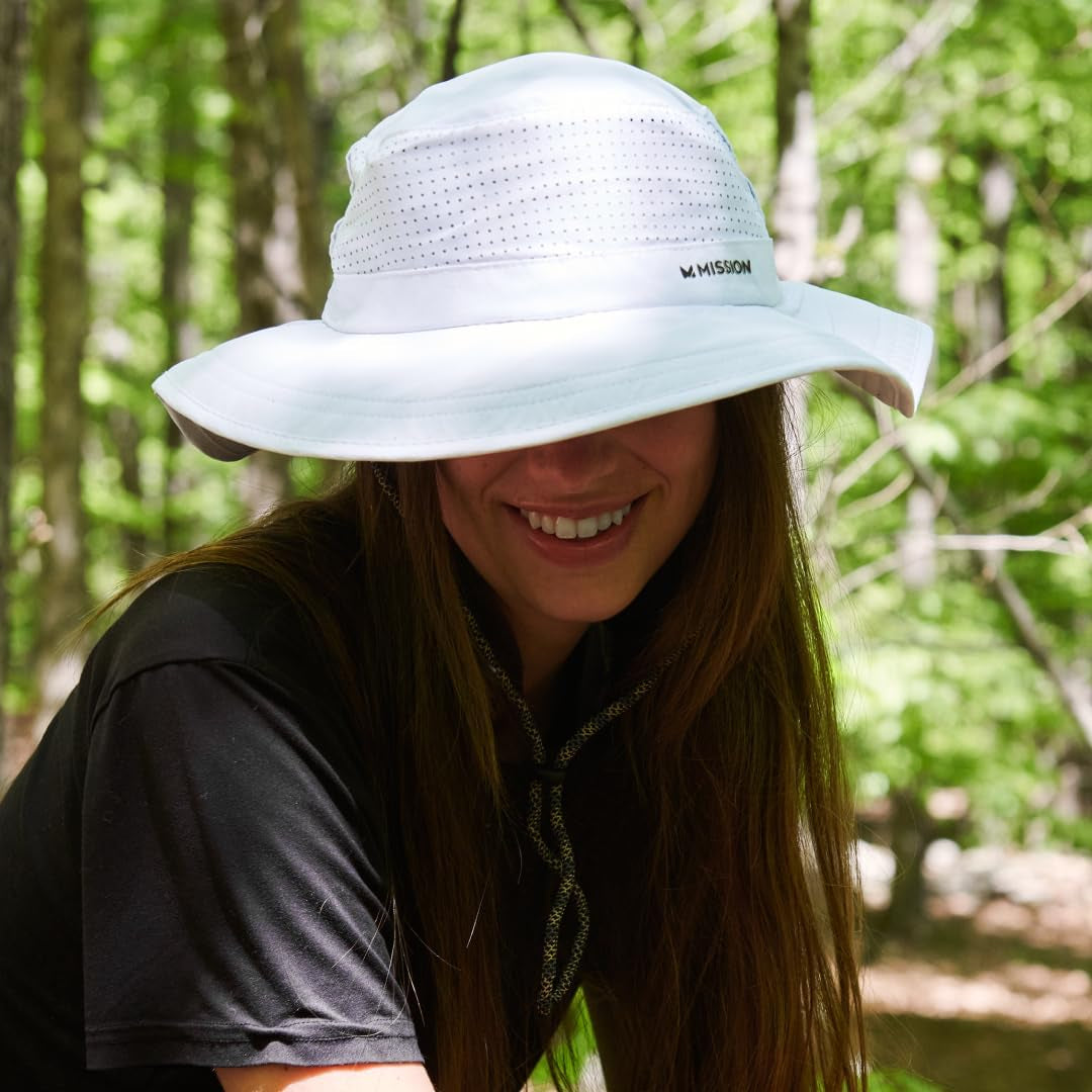 Cooling UPF Boonie Hat - Unisex Sun Hat for Hiking, Beach & Fishing - Sweat & Water Activated Technology