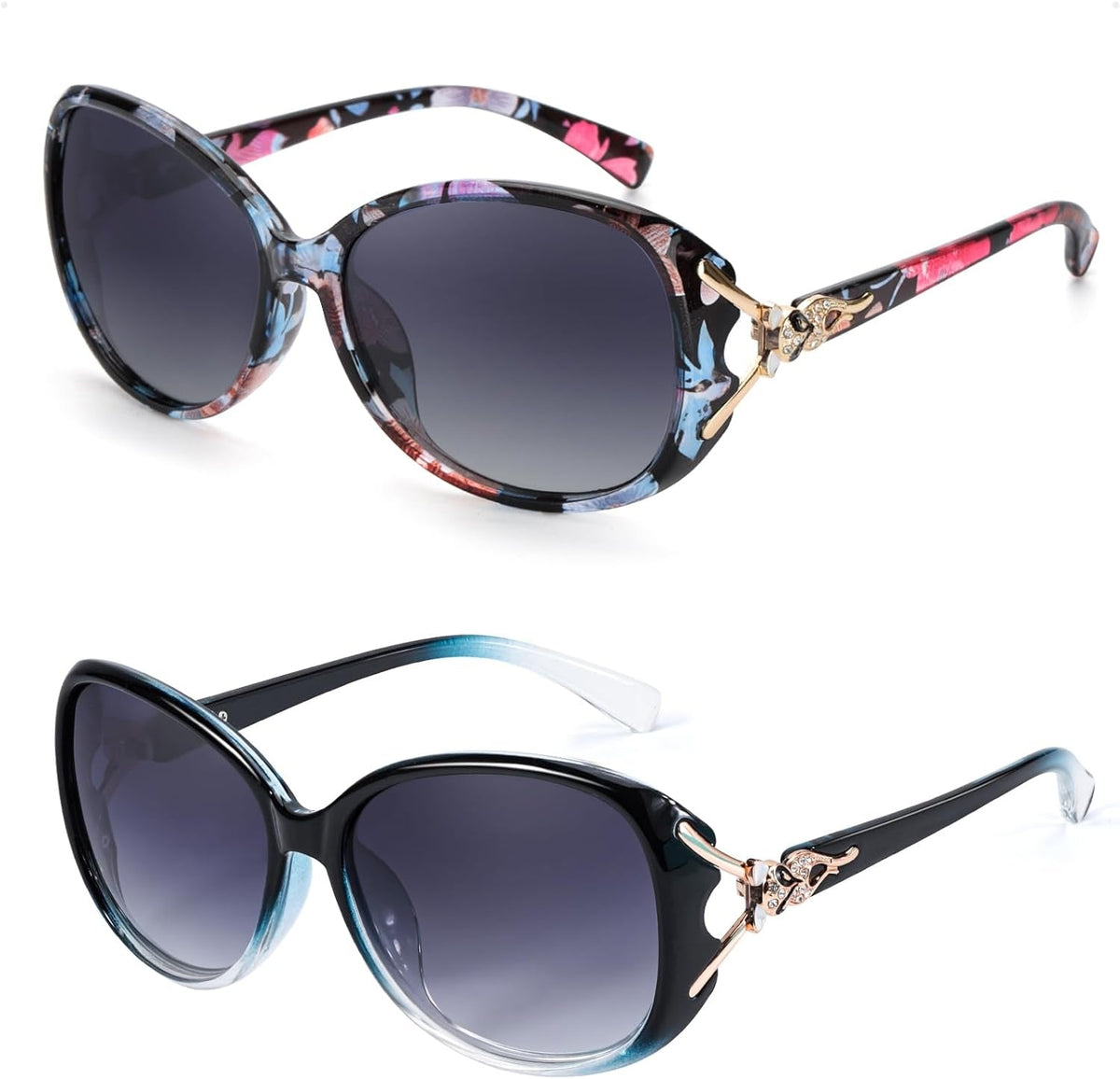 Sunglasses for Women Trendy Polarized Sunglasses Oversized Big Sun Glasses Ladies Shades UV Protection