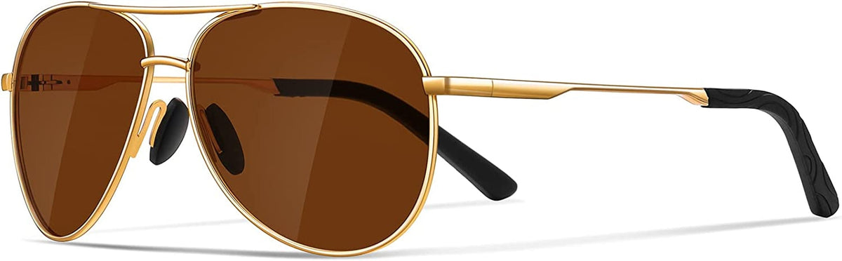 Sunglasses Men Polarized Aviator Sunglasses for Men Women Fishing Driving Sun glasses Metal Frame UV400 Protection