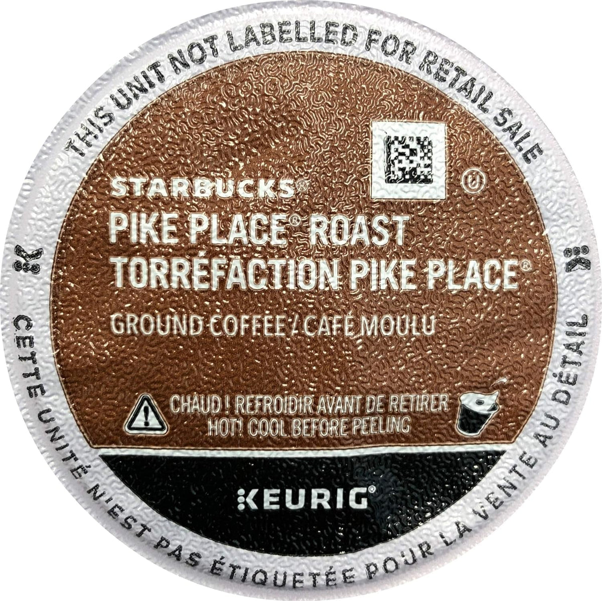 K-Cup Coffee Pods, Medium Roast Coffee, Pike Place Roast for Keurig Brewers, 100% Arabica, 6 boxes (60 pods total)