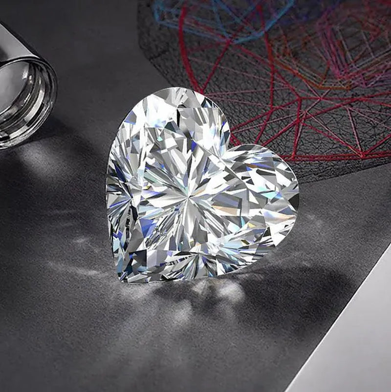 Natural Diamonds D Color Real Heart Cut Loose VVS1 Excellent Clarity Natual Diamonds with GRA Certificate Report and Card 1.0 Carat/ 2.0 Carat /3.0 Carat/4.0 Carat/5.0 Carat