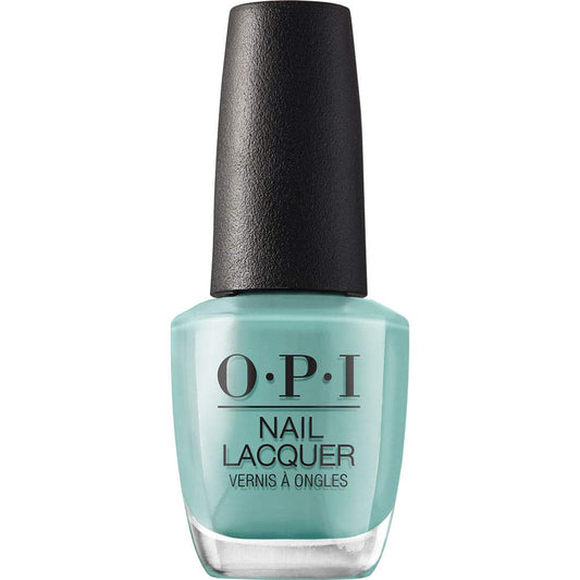 OPI Nail Lacquer Nail Polish | Opaque Light Blue Crème Chip Resistant Nail Polish | Vegan, Fast Drying, Streak Free