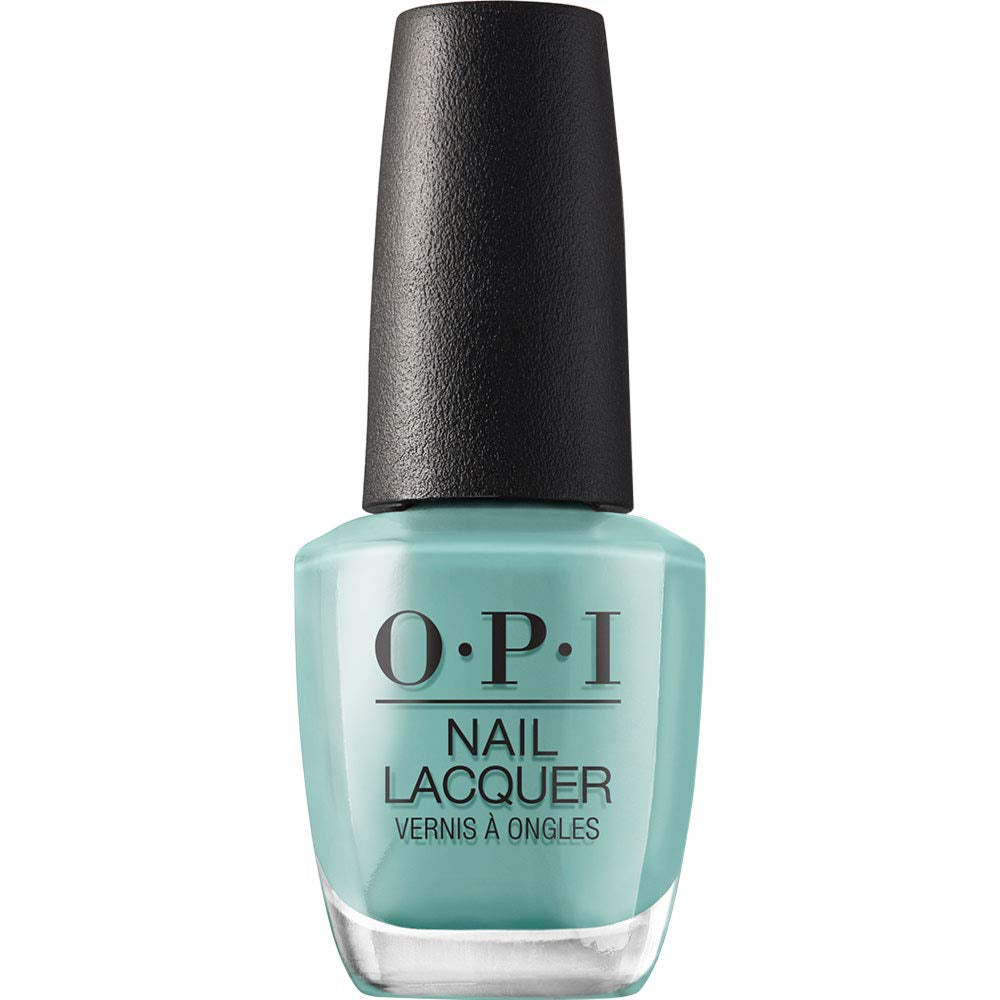 OPI Nail Lacquer Nail Polish | Opaque Light Blue Crème Chip Resistant Nail Polish | Vegan, Fast Drying, Streak Free