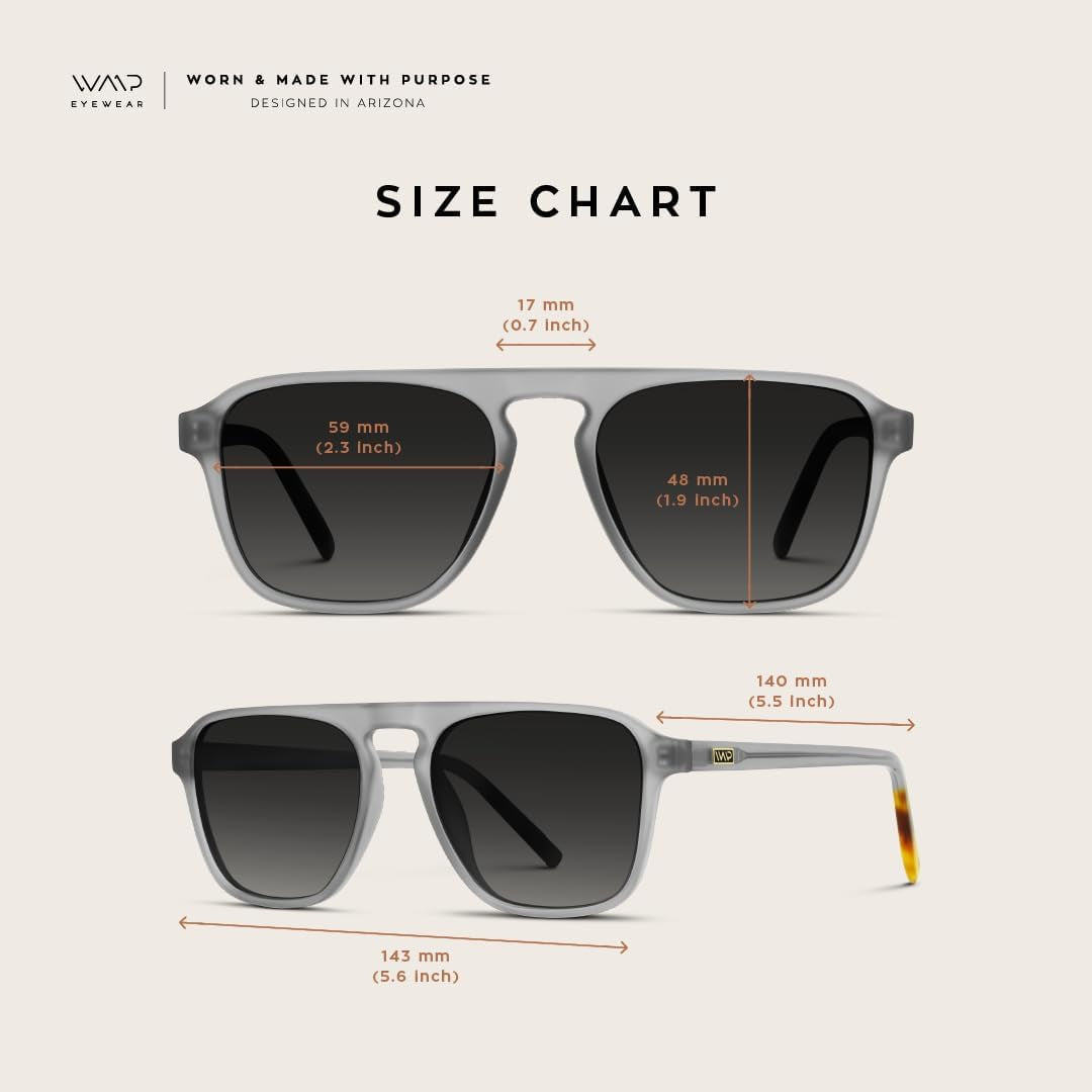 Polarized Aviator One-Bridge Modern Square Mens Sunglasses