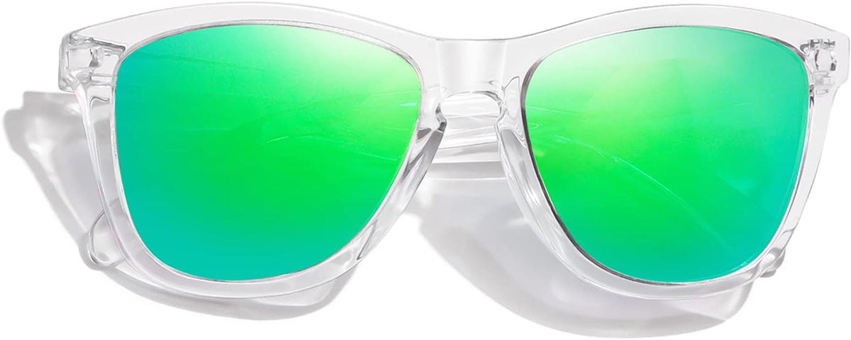 Sunglasses Womens Polarized Sunglasses for Women Trendy Designer Mirrored Sunglasses UV400 Protection Sun Glasses