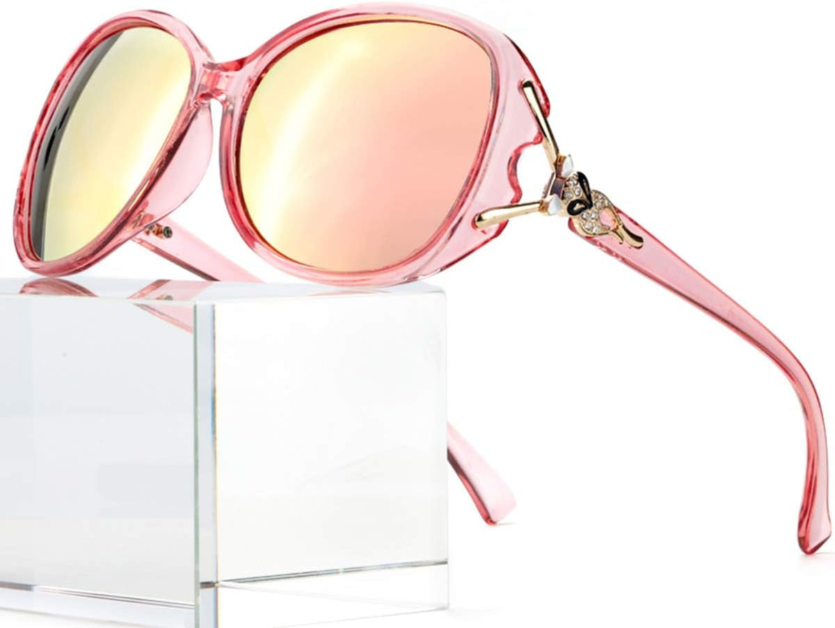 Sunglasses for Women Trendy Polarized Sunglasses Oversized Big Sun Glasses Ladies Shades UV Protection