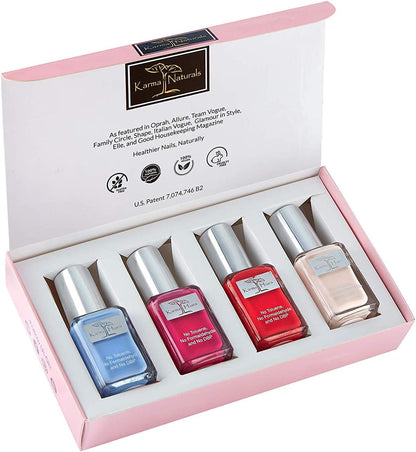 Beautiful Halal Nail Polish Set- Non-Toxic Nail Art, Vegan and Cruelty-Free Nail Paint