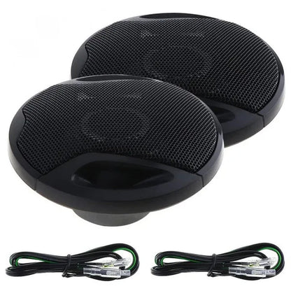 2Pcs TS-G1041R 4 Inch 250W Car Hifi Coaxial Speakers Vehicle Door Auto Audio Music Stereo Full Range Frequency Speakers for Cars
