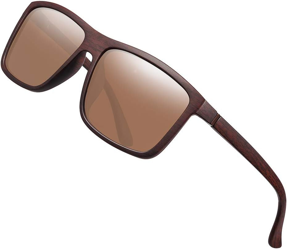 Polarized Sunglasses for Men Driving Mens Sunglasses Rectangular Vintage Sun Glasses For Men/Women