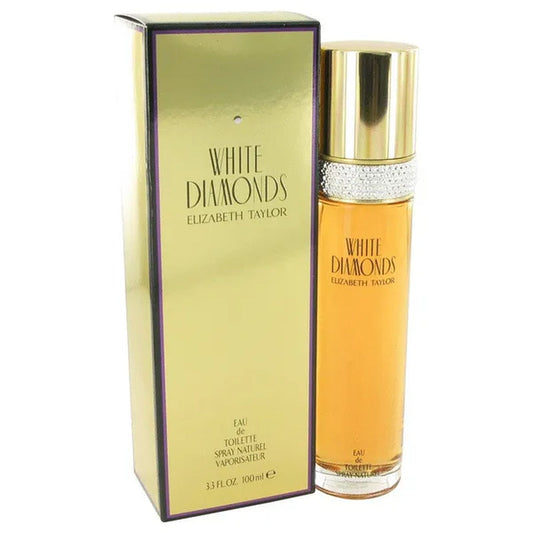 White Diamonds 3.3 Oz Eau De Toilette Spray for Women by Elizabeth Taylor