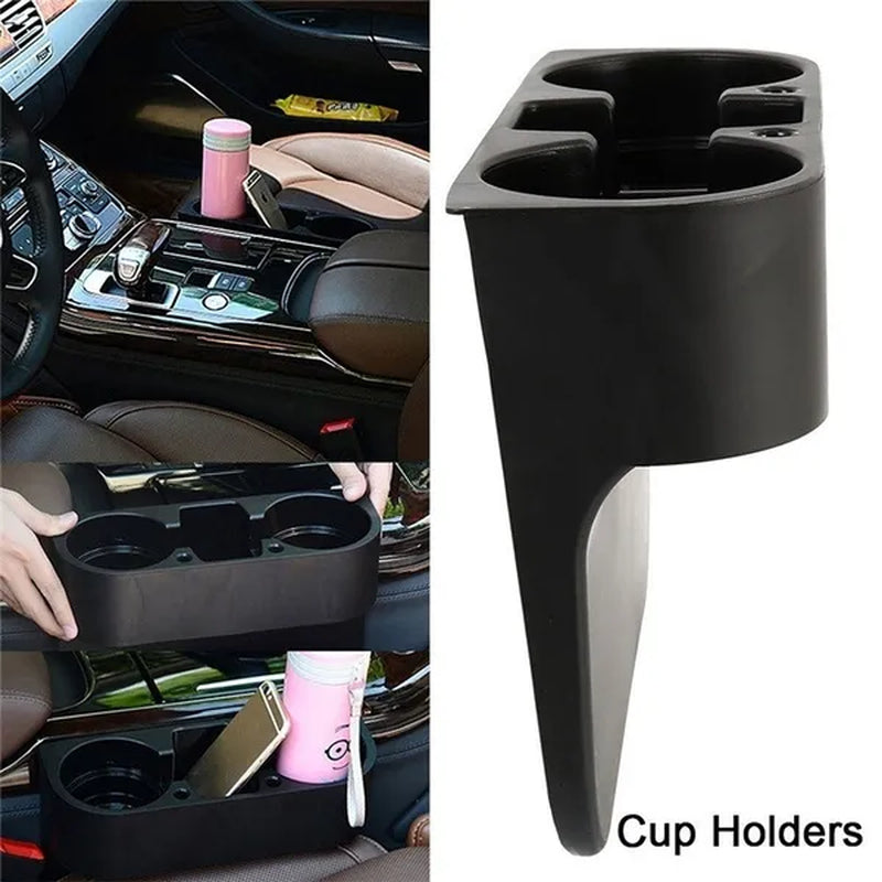 Black Cup Holder Car Storage Drinking Bottle Can Mug Mount Stand Universal