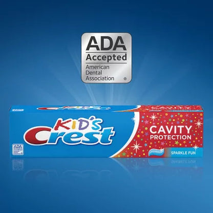 Crest Kid'S Toothpaste, Sparkle Fun, 4.6 Oz., 5 Pk.