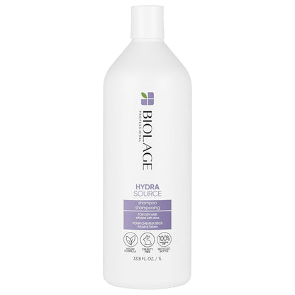 Hydra Source Shampoo - Softens & Adds Shine, for Dry Hair, Infused with Micro-Filtered Aloe Vera & Fermented Hyaluronic Acid, Vegan & Paraben-Free, Packaging May Vary