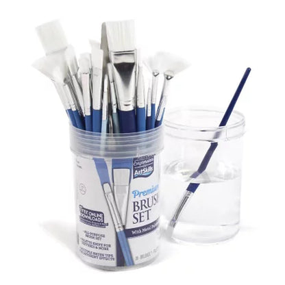 Artskills Premium Brush Tub, 40 Pieces