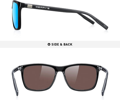Unisex Polarized Aluminum Sunglasses Vintage Sun Glasses for Men/Women S8286
