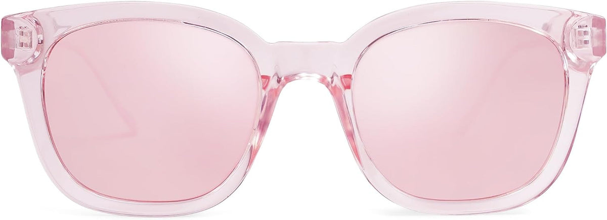 Classic Square Polarized Sunglasses for Women Men Retro Trendy UV400 Sunnies SJ2050