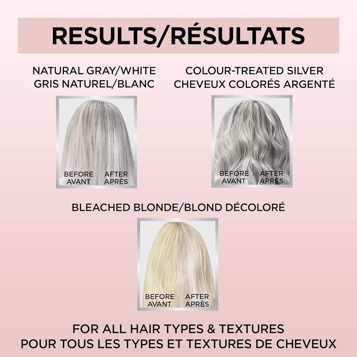 Le Color Gloss One Step In-Shower Toning Hair Gloss, Neutralizes Brass, Conditions & Boosts Shine, Silver, 4 Ounce