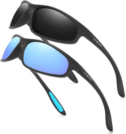 Polarized Sports Sunglasses For Men Cycling Driving Fishing 100% UV Protection
