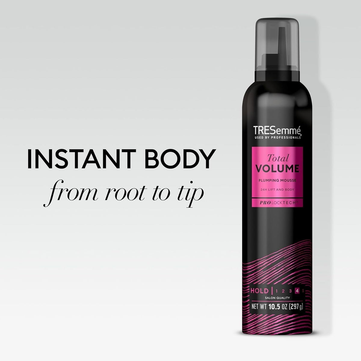 Plumping Mousse Amplified Volume for 24H Lift and Body with Pro Lock Technology 10.5 Fl Oz
