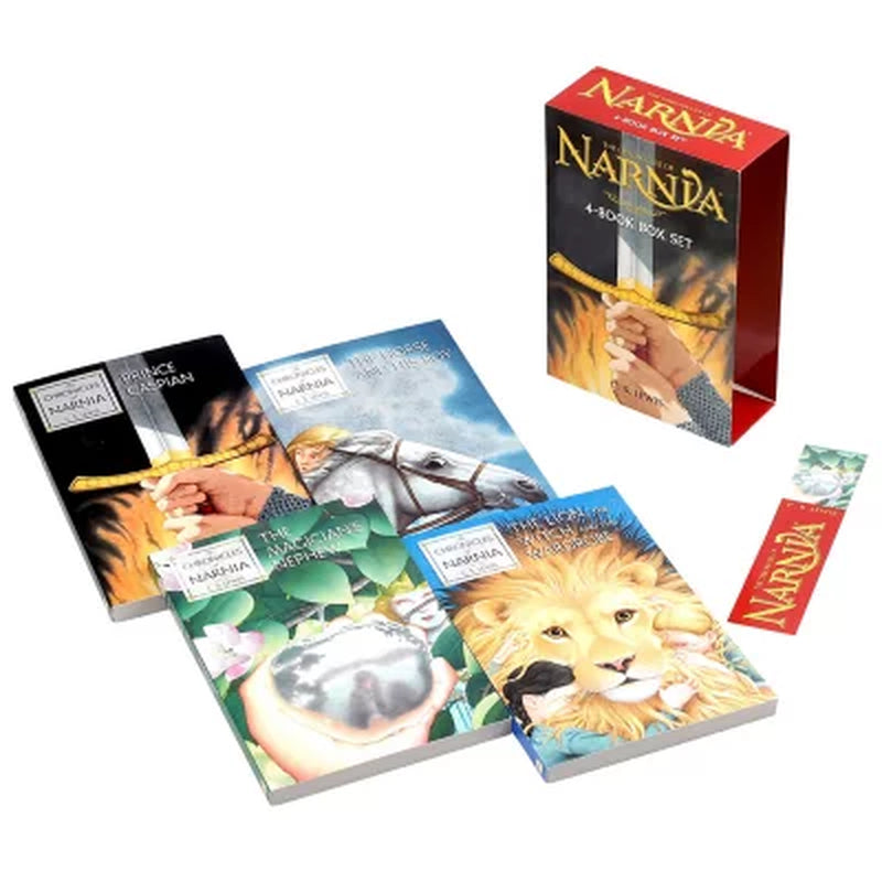 The Chronicles of Narnia Books 1-4 Box Set, Paperback
