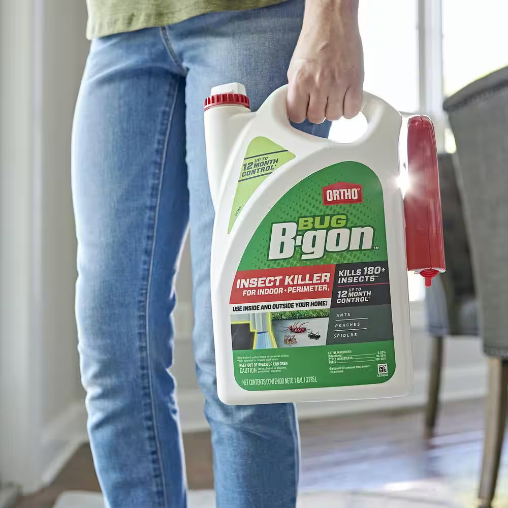 Bug B-Gon 1 Gal. Insect Killer for Indoor plus Perimeter1 with Trigger Sprayer