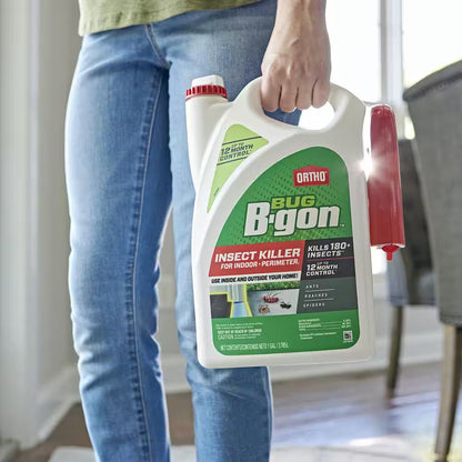 Bug B-Gon 1 Gal. Insect Killer for Indoor plus Perimeter1 with Trigger Sprayer