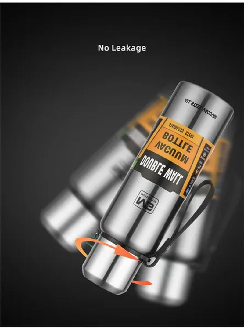 Hiking Double Wall Thermocup Stainless Steel Vacuum Flasks Thermos Cup Coffee Tea Milk Travel Mug Thermo Bottle Gifts
