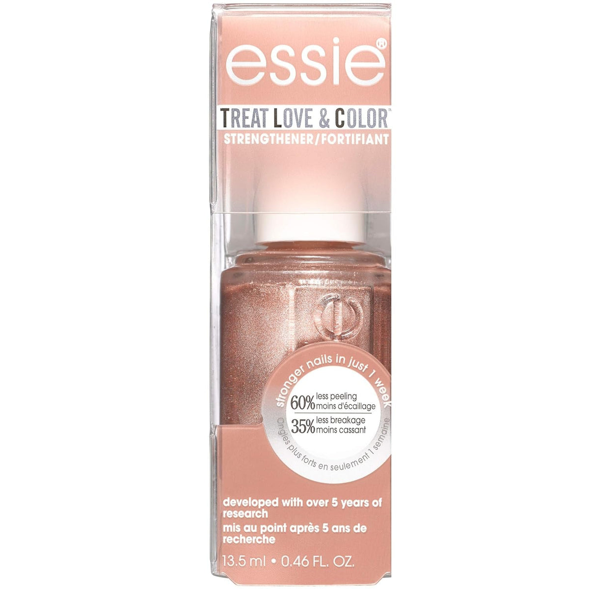 Treat Love & Color Nail Polish For Normal To Dry/Brittle Nails, Got It Golding On, 0.46 fl. oz.