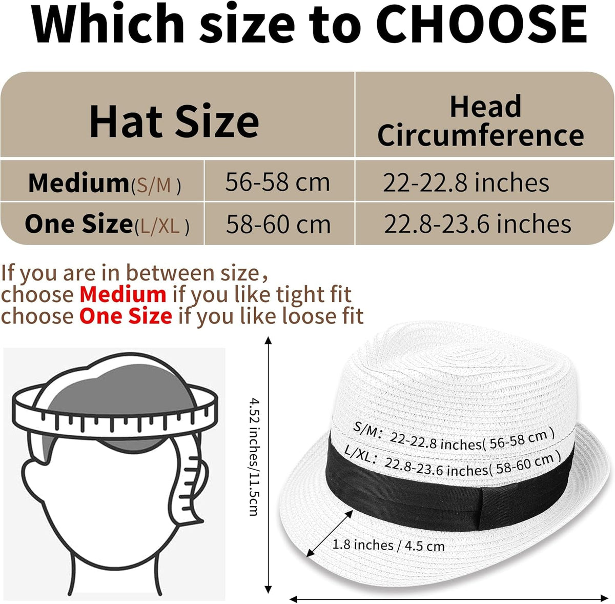 Straw Fedora Hat for Women Men Packable Short Brim Roll up Trilby Hat Panama Summer Beach Sun Hat UPF 50+