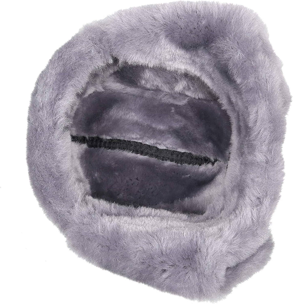 Leather Aviator Shearling Ushanka Trapper Hat Russian Sheepskin Cap Real Fur Winter Hat with Ear Flaps for Men Women