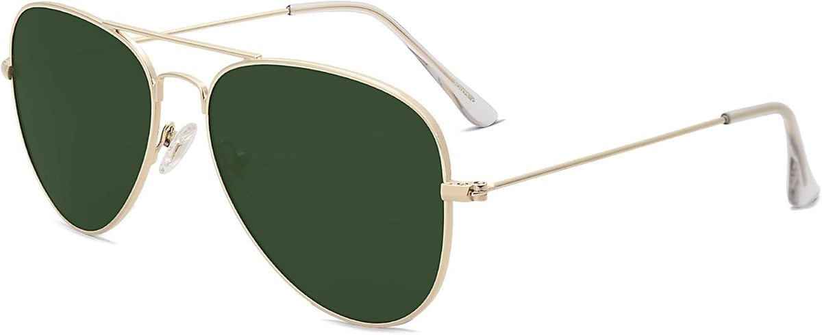 Classic Aviator Polarized Sunglasses for Men Women Vintage Retro Style
