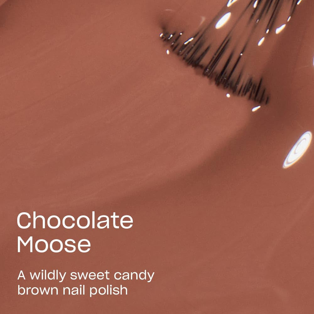 OPI Nail Lacquer Nail Polish | Opaque Dark Brown Crème Chip Resistant Nail Polish | Vegan, Fast Drying, Streak Free