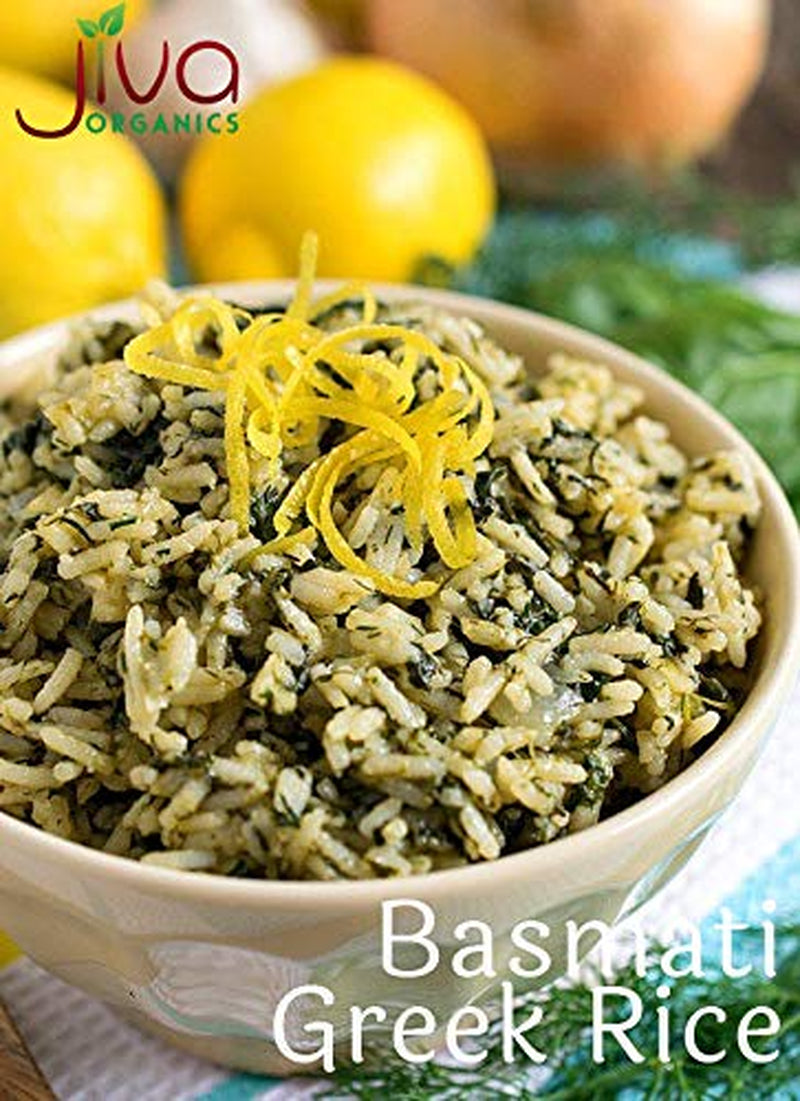 Organic Basmati Rice 4 LB Bag - Pure, Extra Long, Premium Quality from India - by