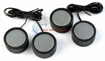 Car Audio Super Tweeters with Built in Crossovers 500 Watt 5 Pairs XTC-3300