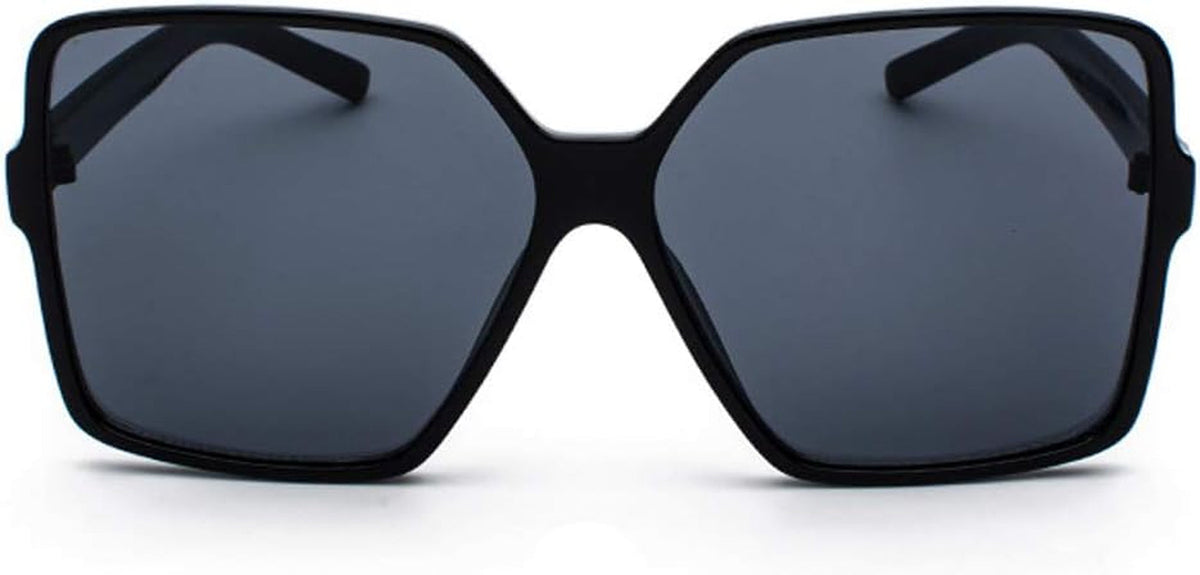 Oversized Square Sunglasses for Women Big Large Wide Fashion Shades for Men 100% UV Protection Unisex