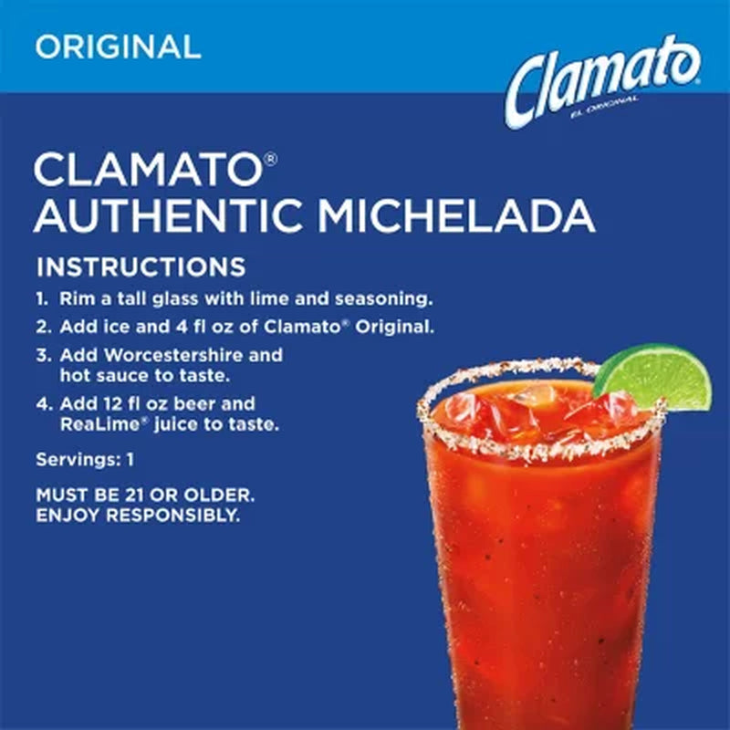 Clamato Original Tomato Cocktail 64 Fl. Oz., 2 Pk.