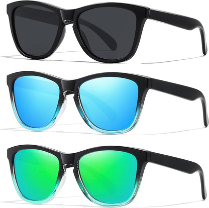 Sunglasses Womens Polarized Sunglasses for Mens Womens Retro Mirror Lens for Driving Fishing UV400 Protection