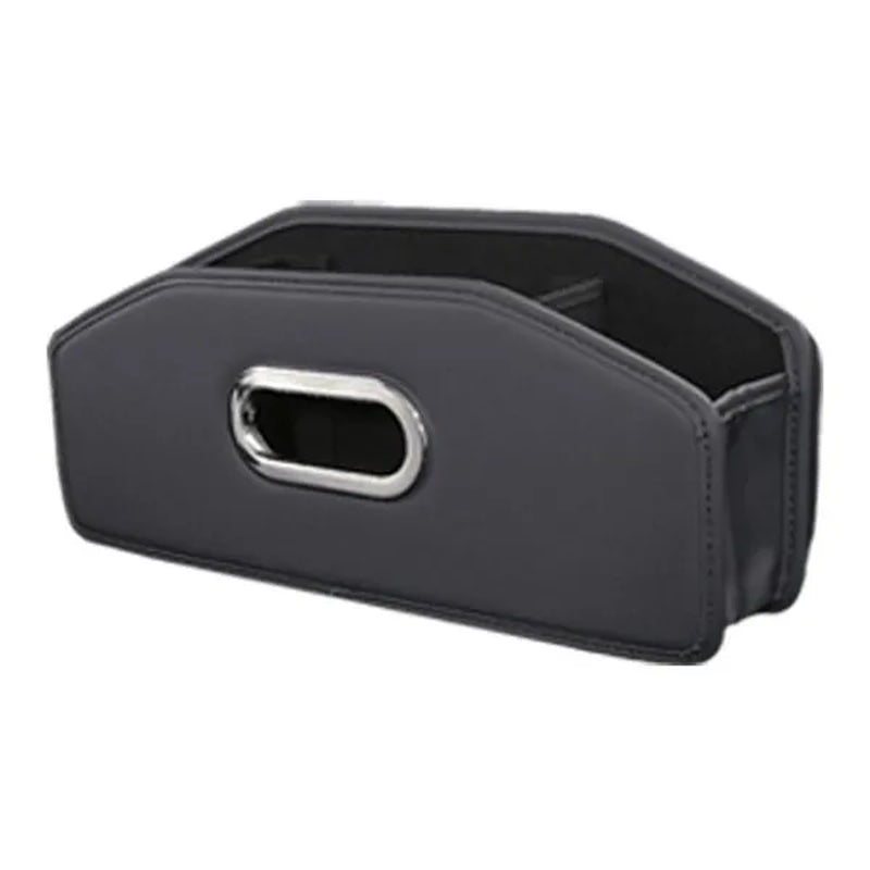 SEAMETAL Car Backseat Organizer Storage Box with Hook Auto Interior Decoration Drink Cup Tissue Holder Travel Accessories