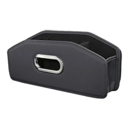 SEAMETAL Car Backseat Organizer Storage Box with Hook Auto Interior Decoration Drink Cup Tissue Holder Travel Accessories