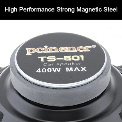 5 Inch 400W Car Coaxial Speaker Vehicle Door Music Stereo Full Range Frequency Hifi Speakers