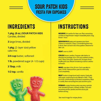 SOUR PATCH KIDS & SWEDISH FISH Variety Pack Candy, 2 Oz., 24 Pk.