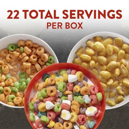 Kellogg'S Cereal, Variety Pack 37.3 Oz., 3 Pk.